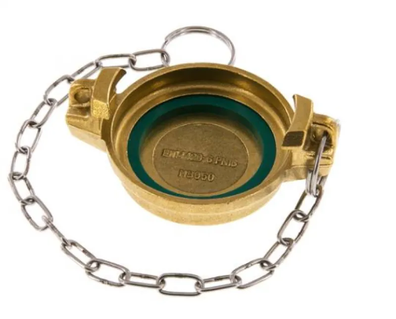 Verschlusskappen für Tankwagen-Kupplungen (V-Teil), Messing, alle Größen von www.pneumatikshop-online.de